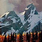 Light Peaks, Tantalus Range by Michael O'Toole